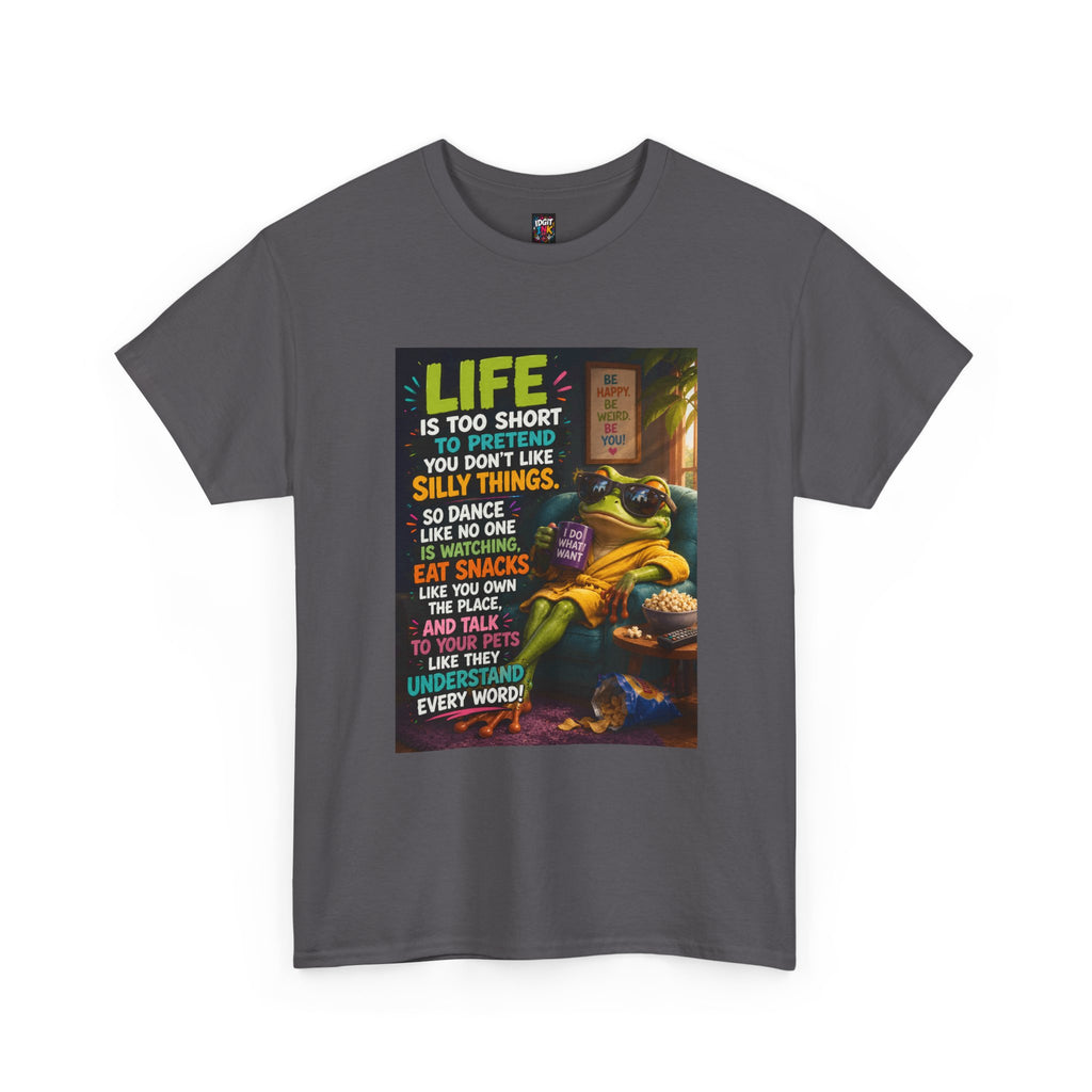 "Life Is Too Short" Motivational  Turtle