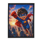 Kids Superhero — Cozy Fleece Blanket