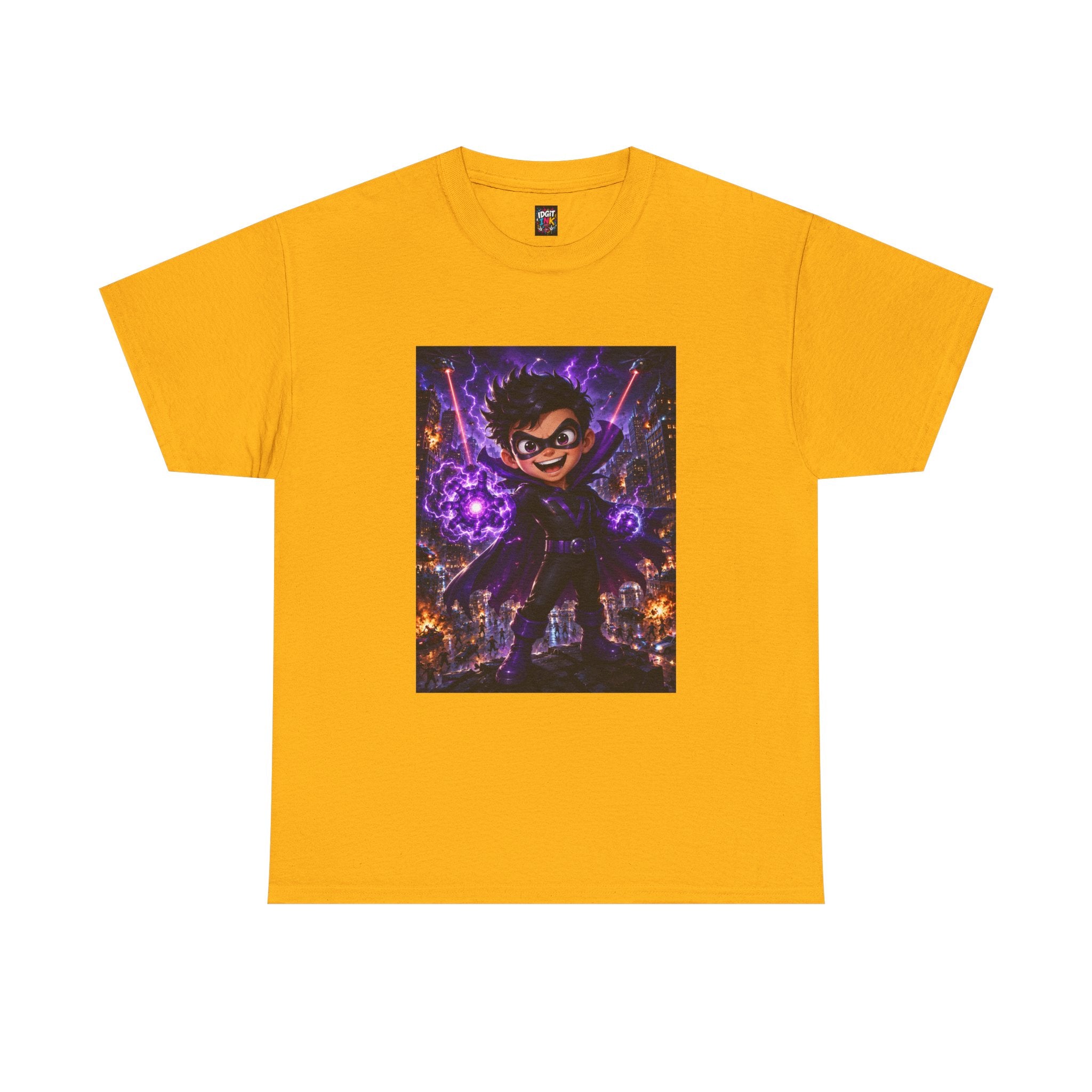 Neon Purple Superhero