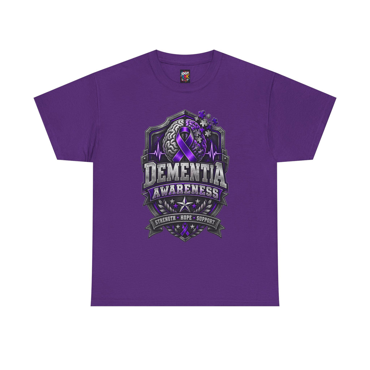 Dementia Awareness T-Shirt  Strength, Hope & Support