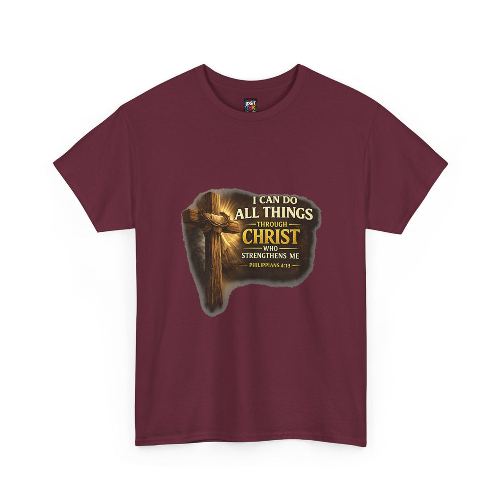 "I Can Do All Things Through Christ"  Tee
