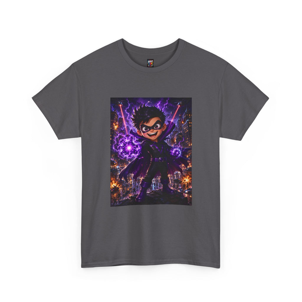Neon Purple Superhero