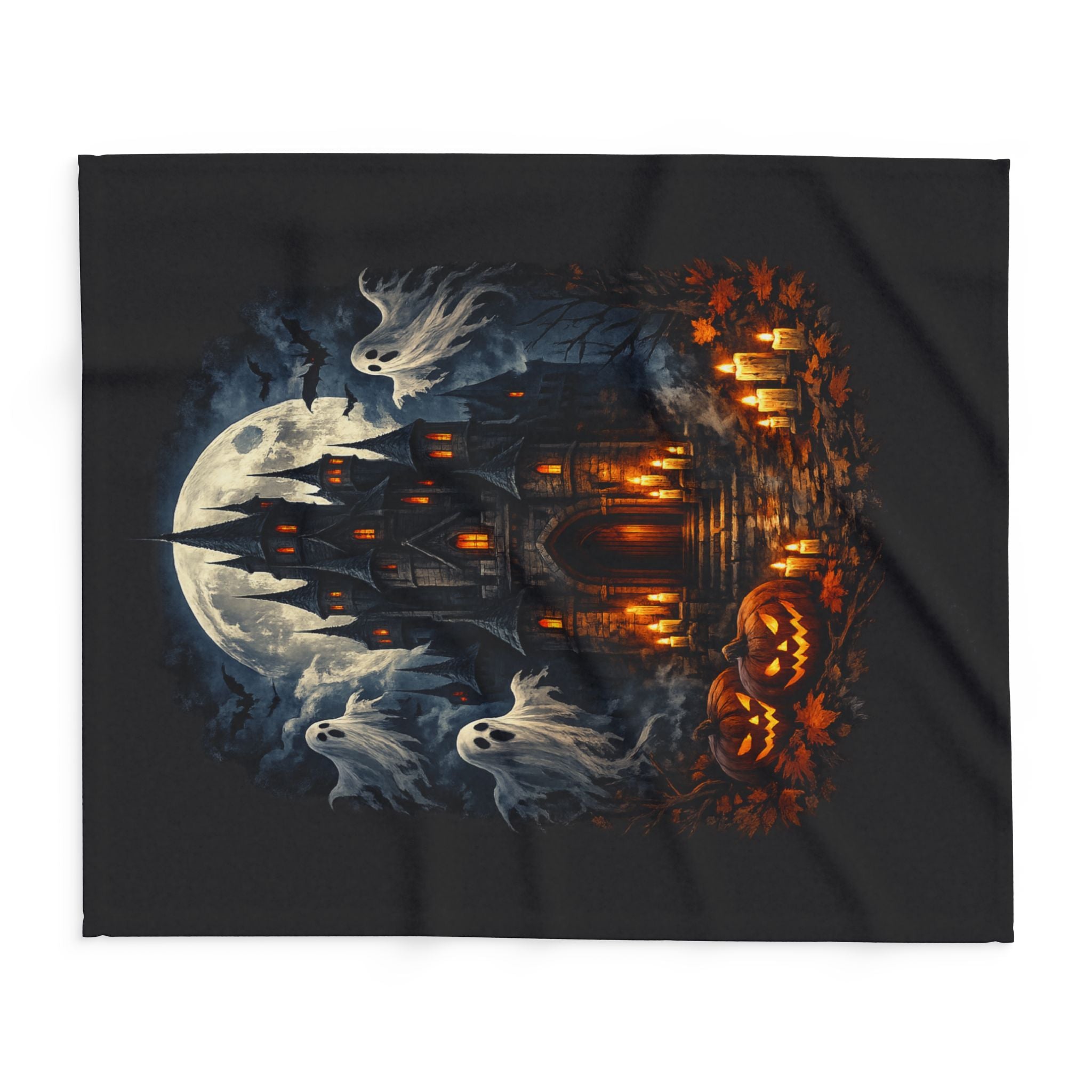 Haunted Castle Fleece Blanket
