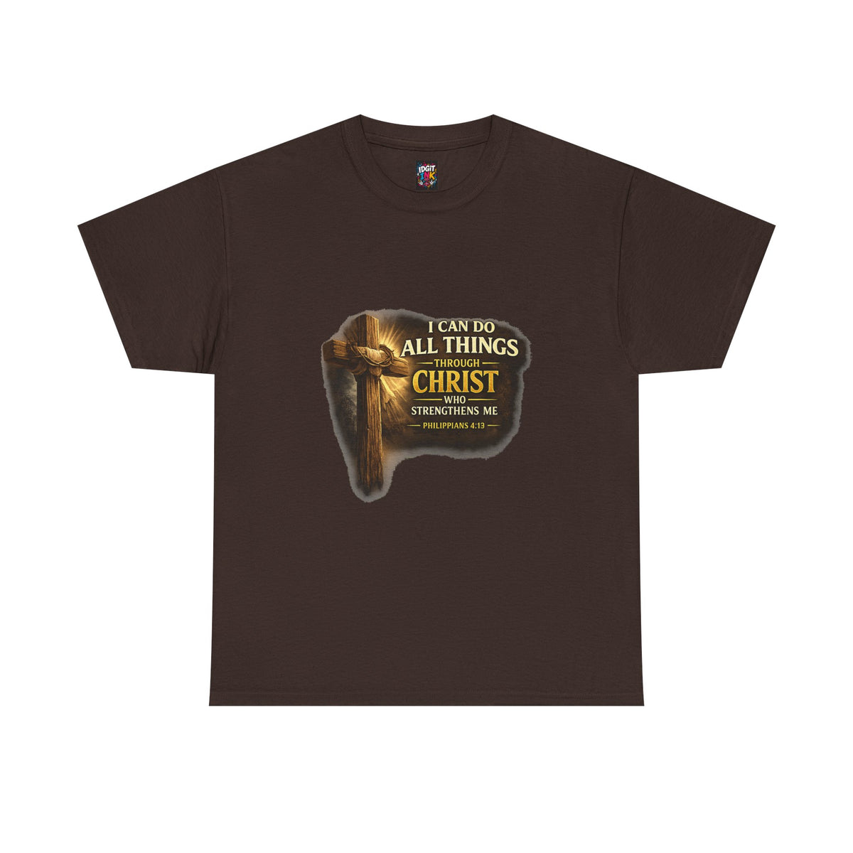 Philippians 4:13 Christian Faith Tee