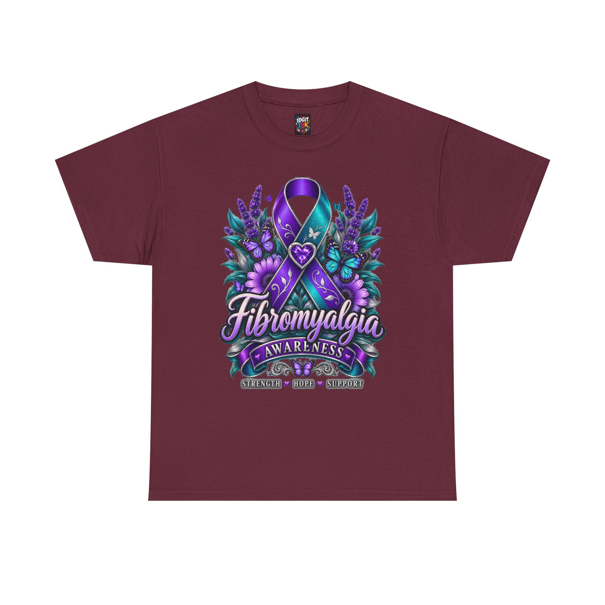 Fibromyalgia Awareness Ribbon Tee
