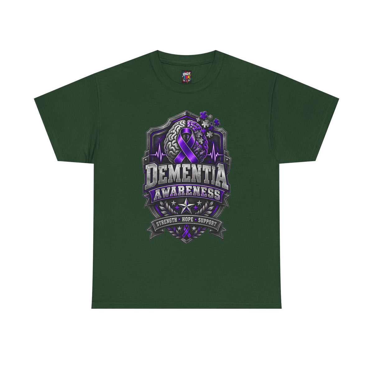 Dementia Awareness T-Shirt  Strength, Hope & Support