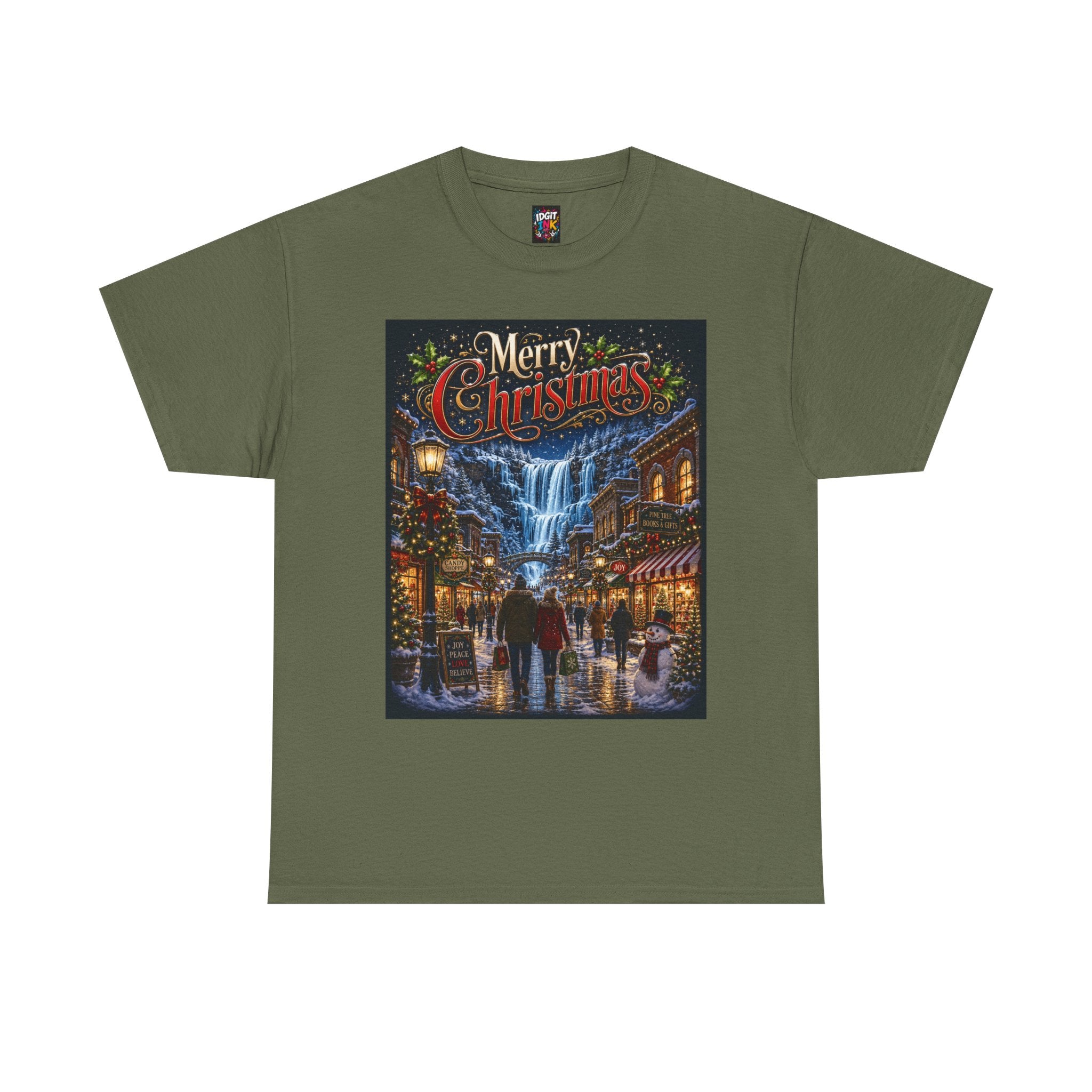 Merry Christmas Winter Street