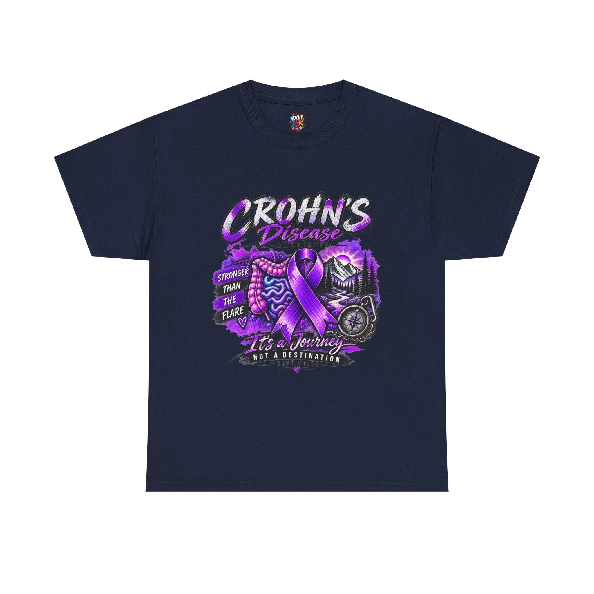 Crohn's Disease Awareness Support T-shirt