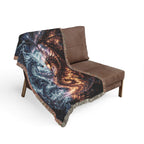 Fantasy Dragon — Woven Throw Blanket product image 6 | Idgit Ink