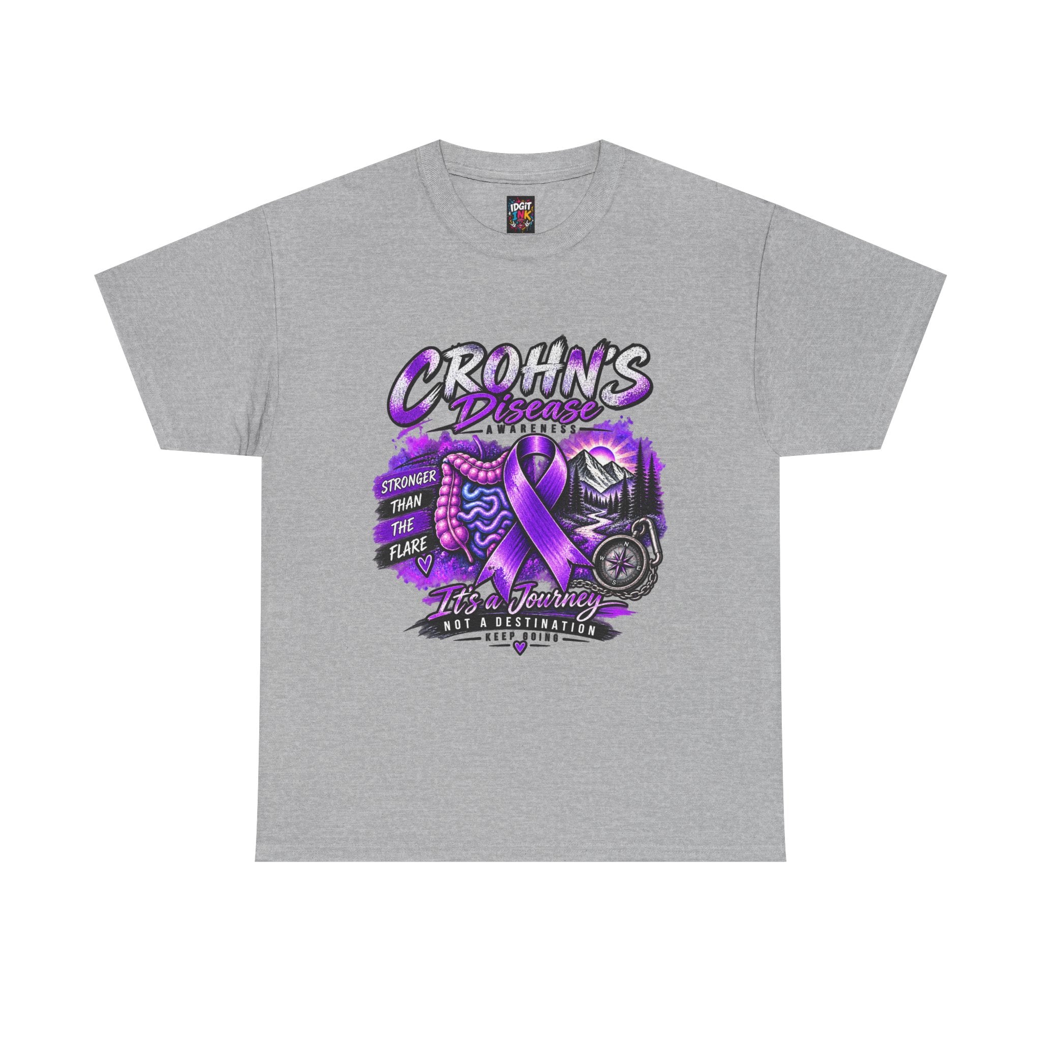 Crohn's Disease Awareness Support T-shirt