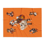 Halloween Goose Fleece Blanket
