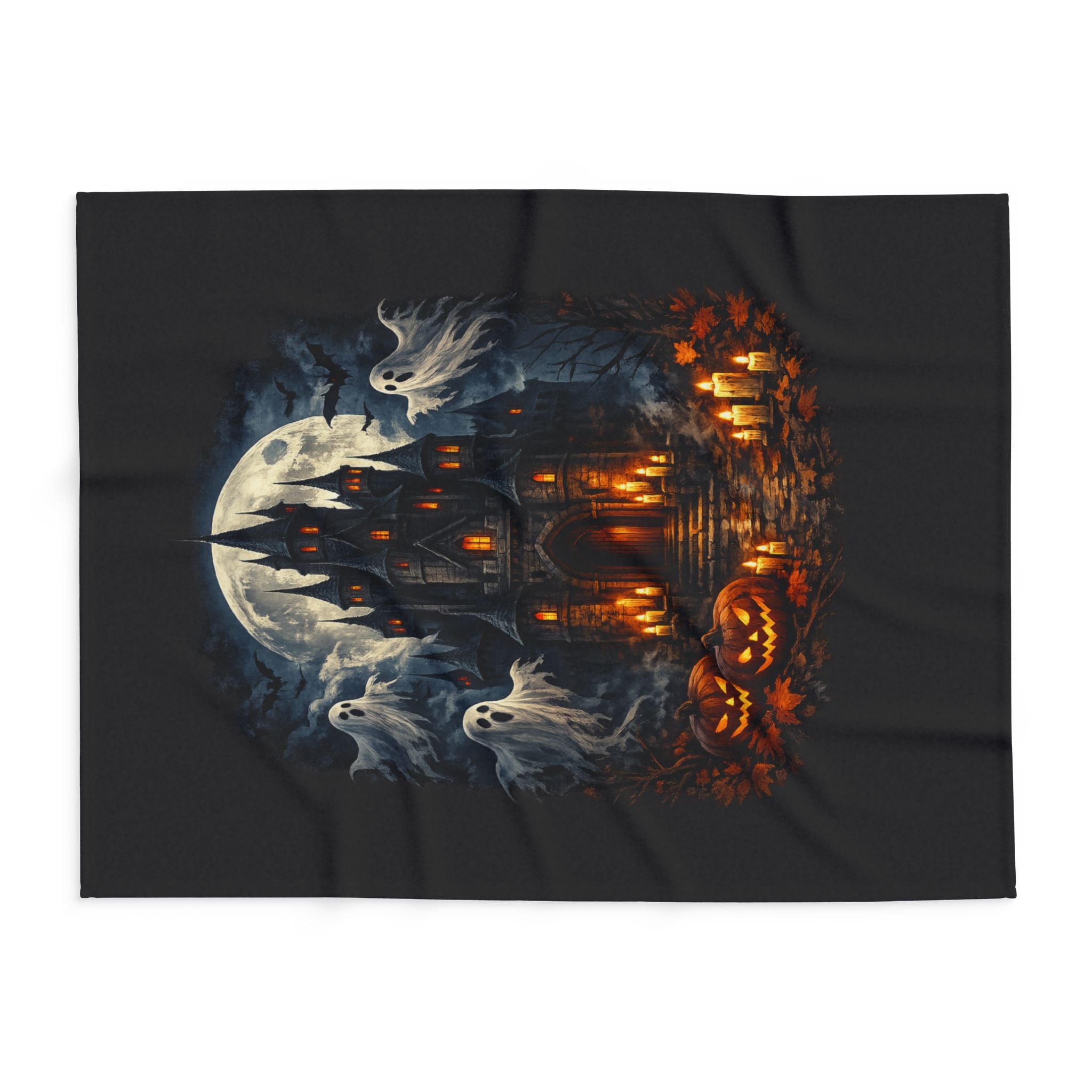 Haunted Castle Fleece Blanket