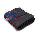 Veteran American Flag — Cozy Fleece Blanket