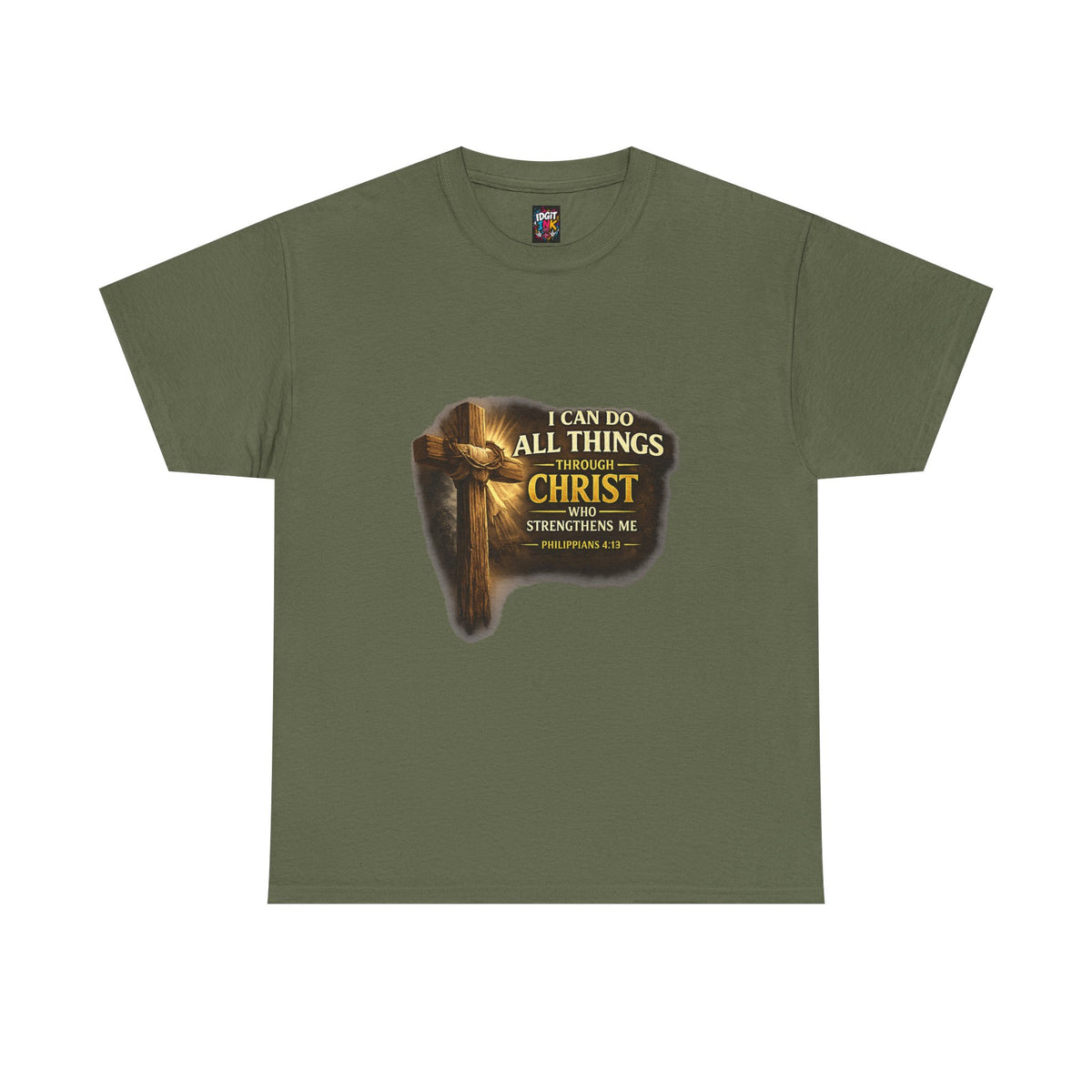 Philippians 4:13 Christian Faith Tee