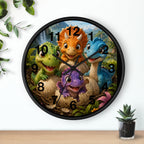 Cute Baby Dinosaurs — Decorative Wall Clock product image 5 | Idgit Ink