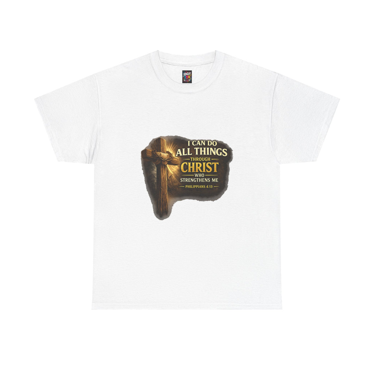 Philippians 4:13 Christian Faith Tee