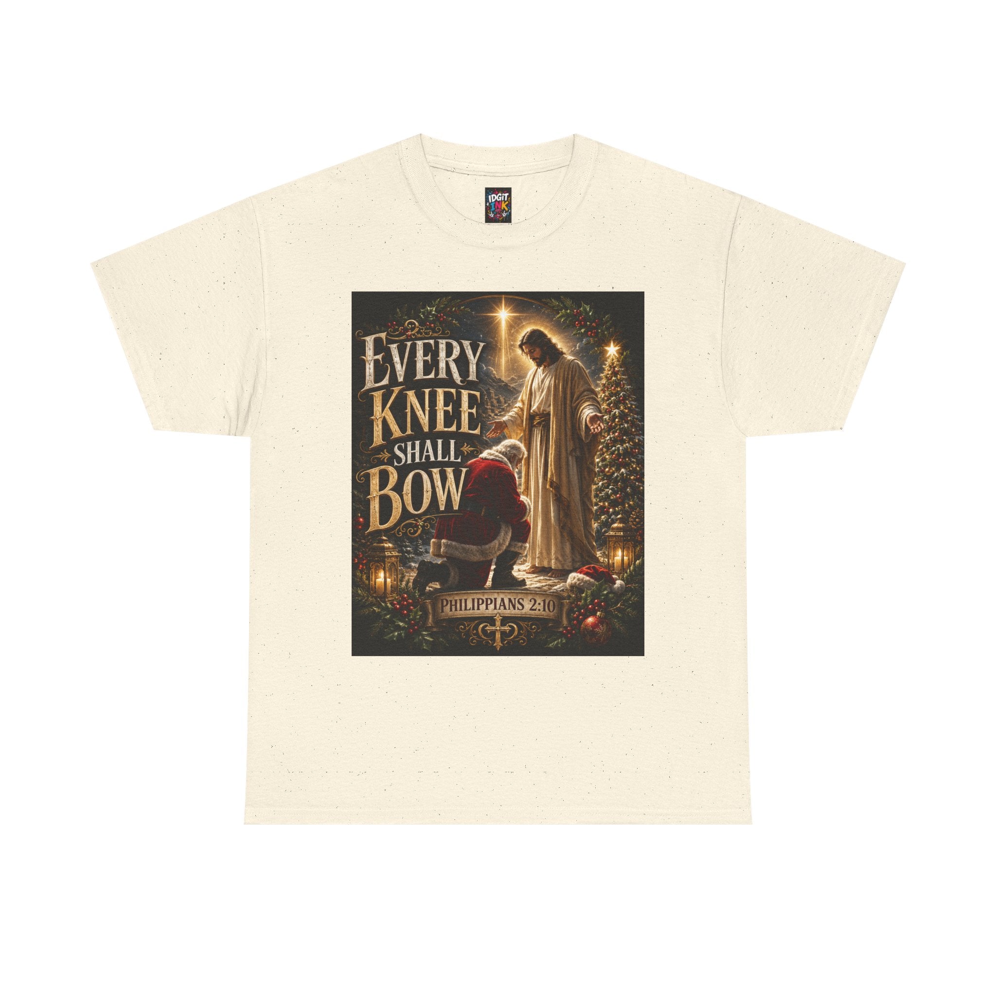 Every Knee Shall Bow Christian T‑Shirt