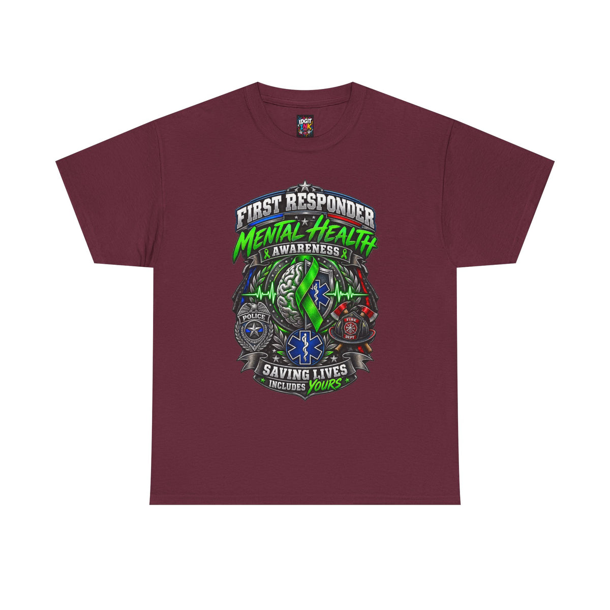 First Responder Mental Health "Saving Lives Includes Yours"