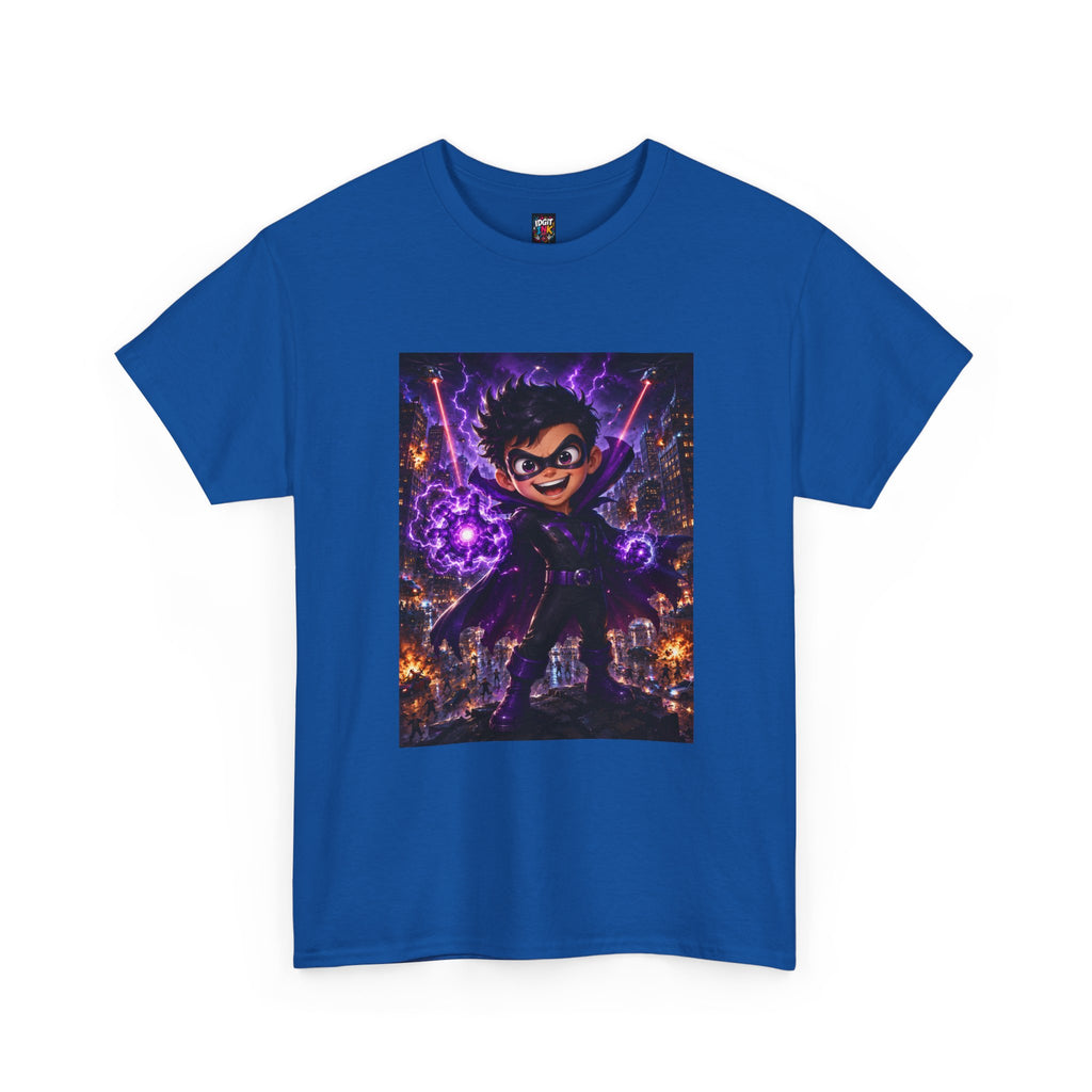 Neon Purple Superhero