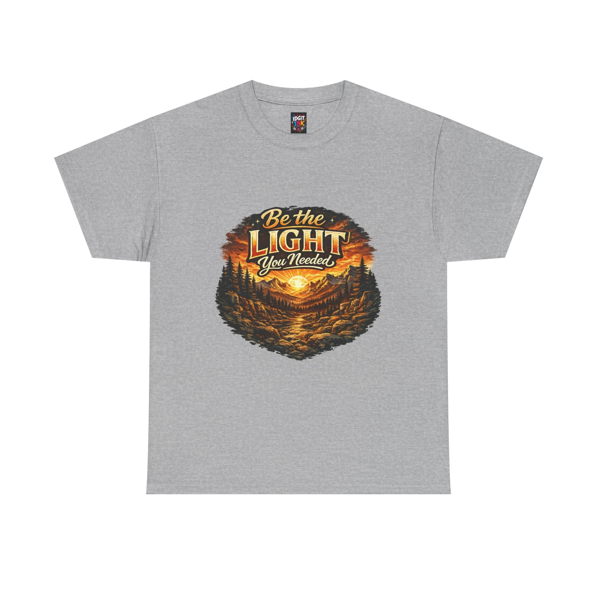 Be the Light — Inspirational Unisex T-Shirt product image 4 | Idgit Ink