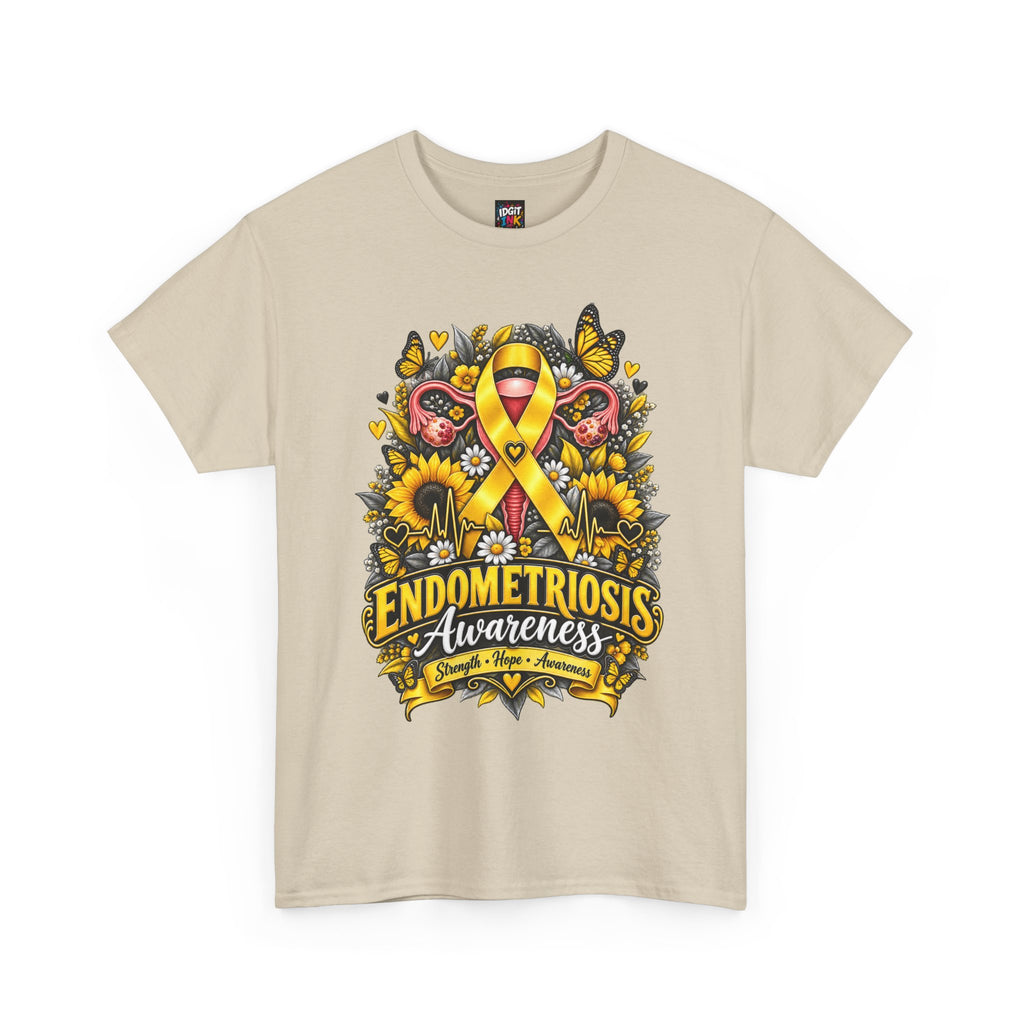 Endometriosis Awareness  Sunflower Support Tee