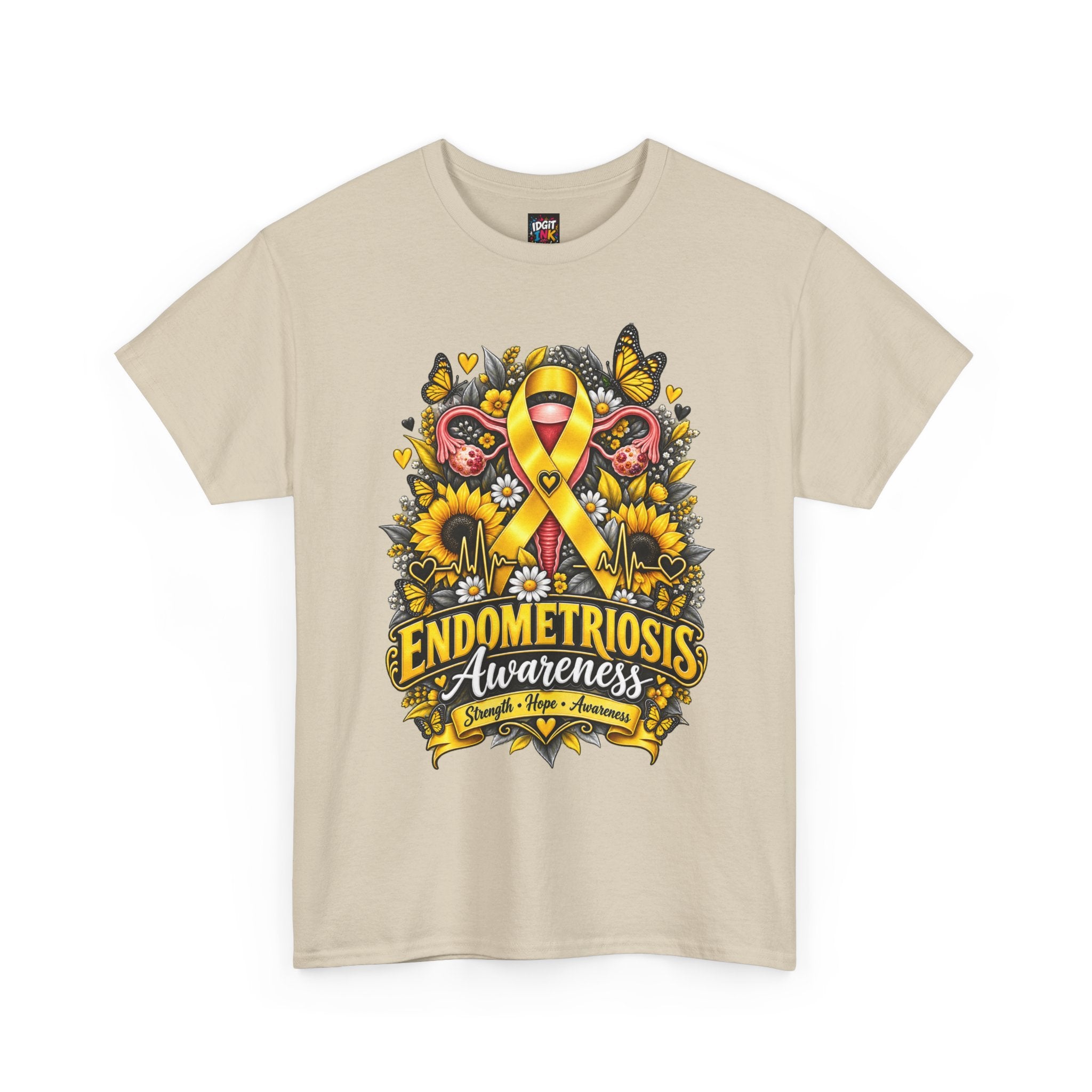 Endometriosis Awareness  Sunflower Support Tee
