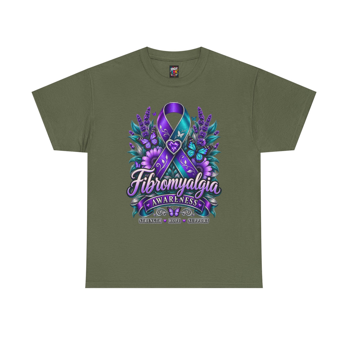 Fibromyalgia Awareness Ribbon Tee