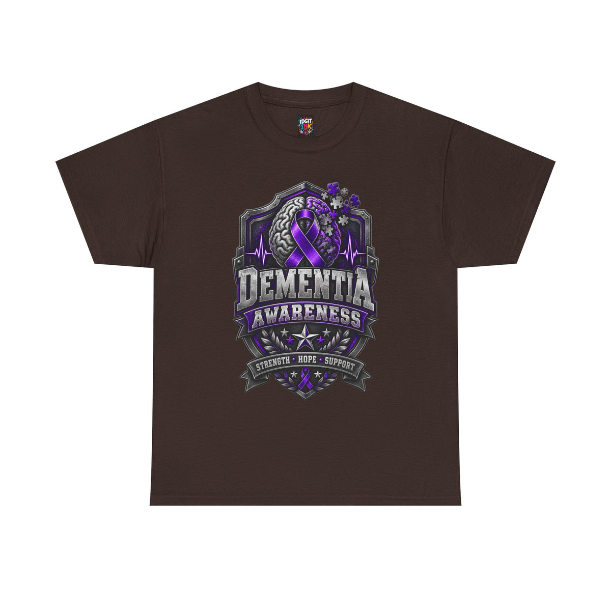 Dementia Awareness T-Shirt  Strength, Hope & Support