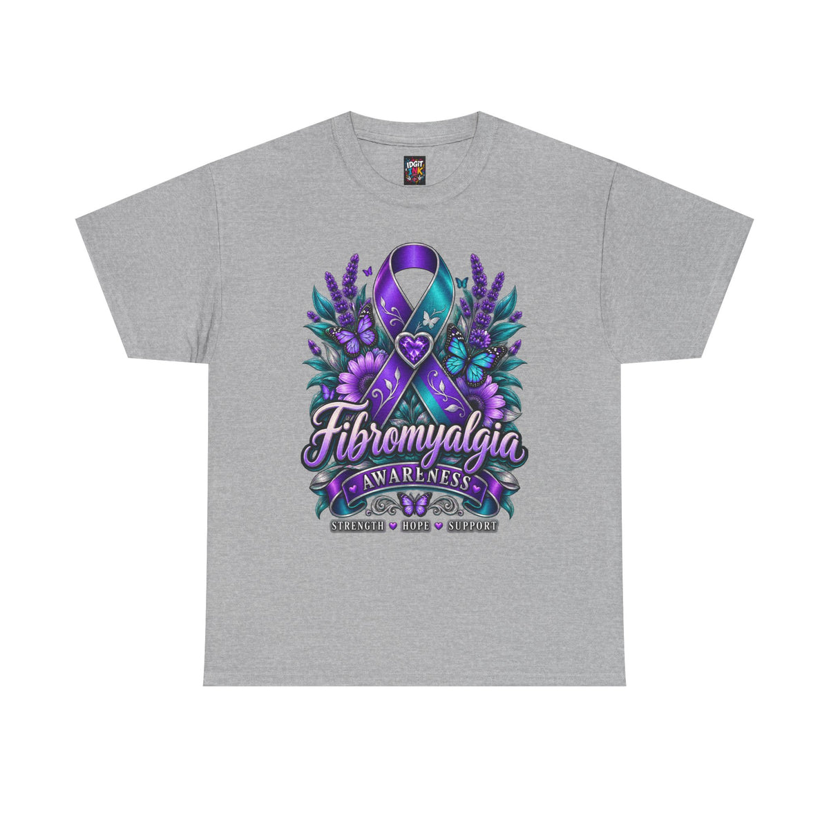 Fibromyalgia Awareness Ribbon Tee