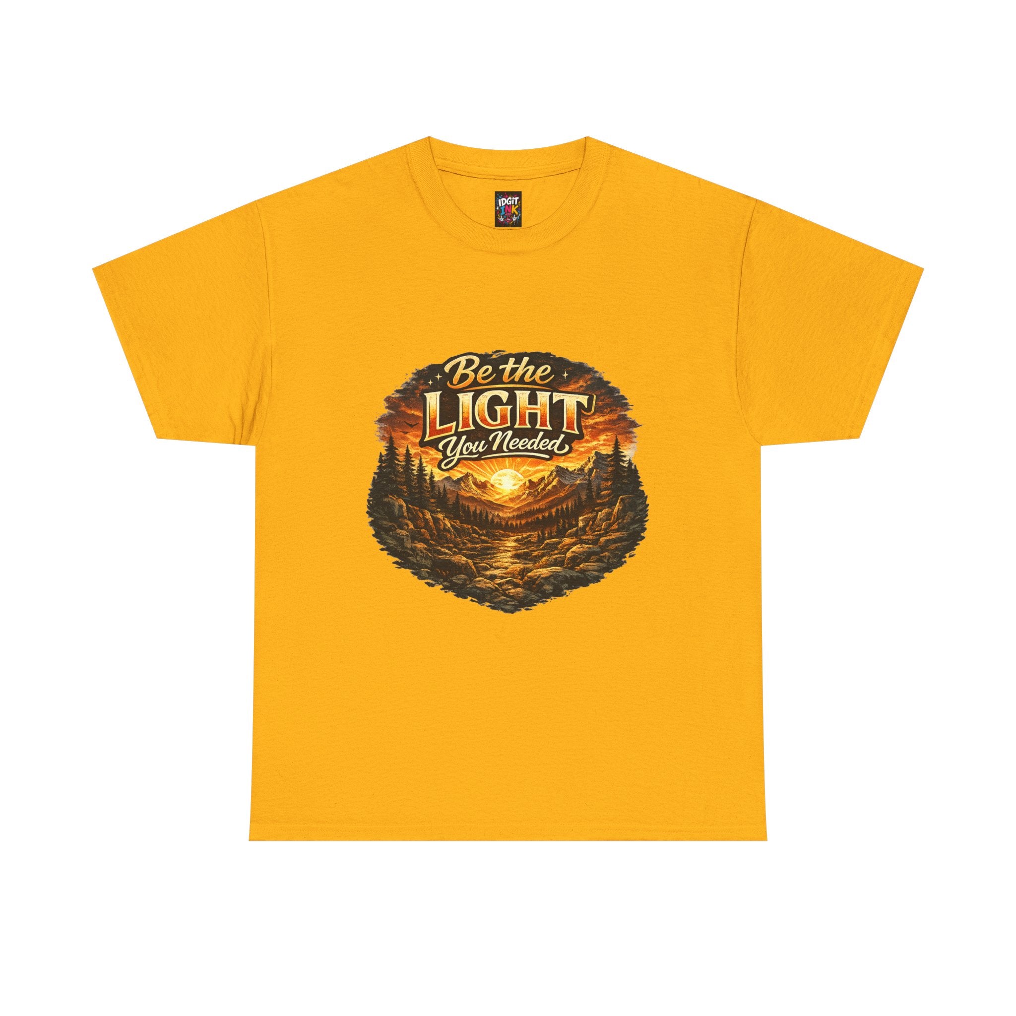 Be the Light — Inspirational Unisex T-Shirt product image 5 | Idgit Ink