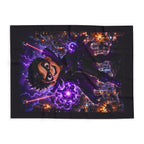 Superhero Kid Purple Energy Fleece — Cozy Fleece Blanket