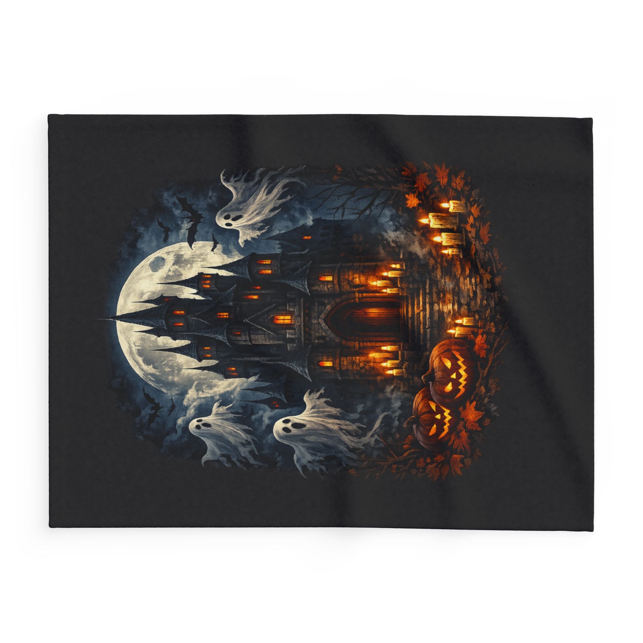 Haunted Castle Fleece Blanket