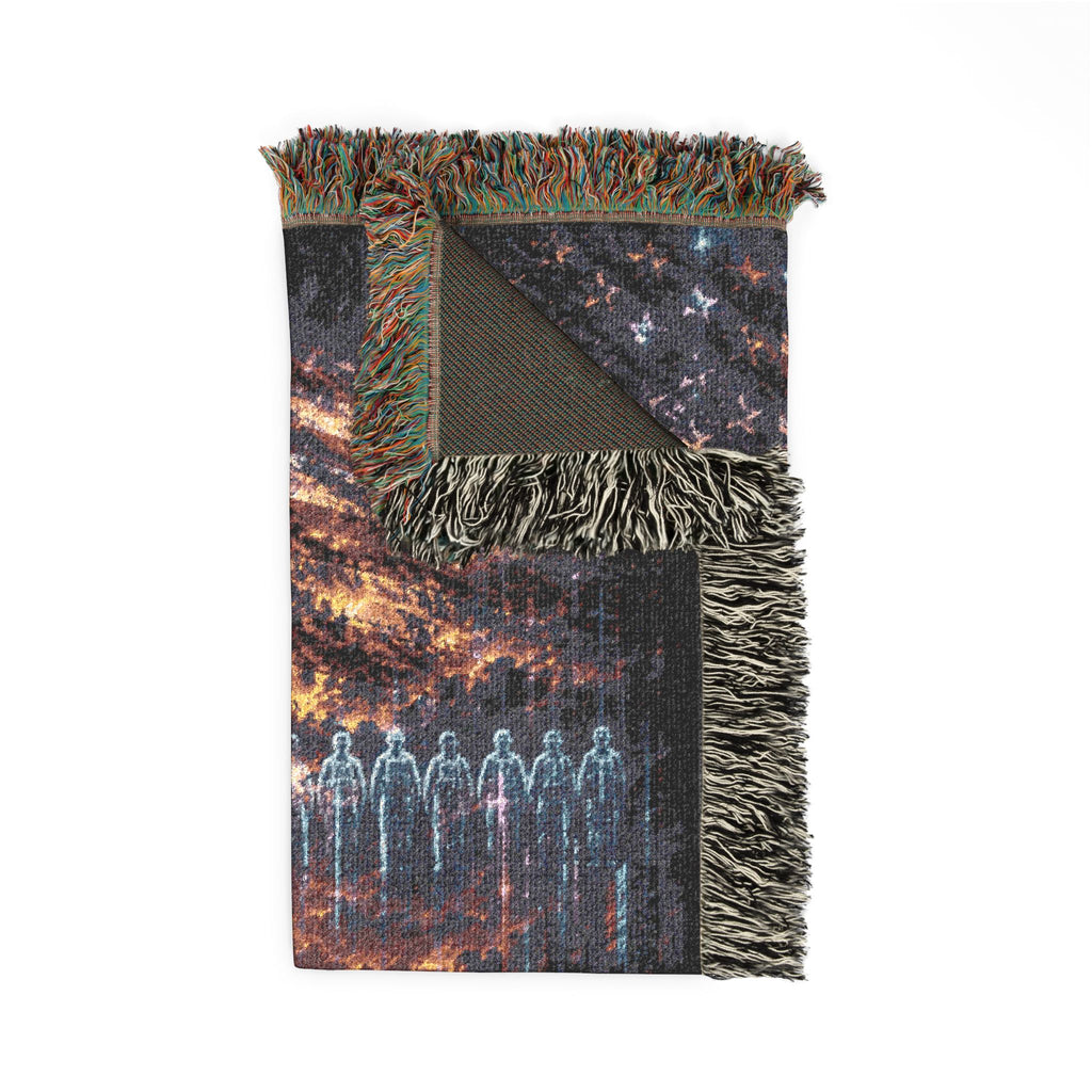 Soldier Battle Cross Woven Throw