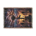 Soldier Battle Cross Woven Throw
