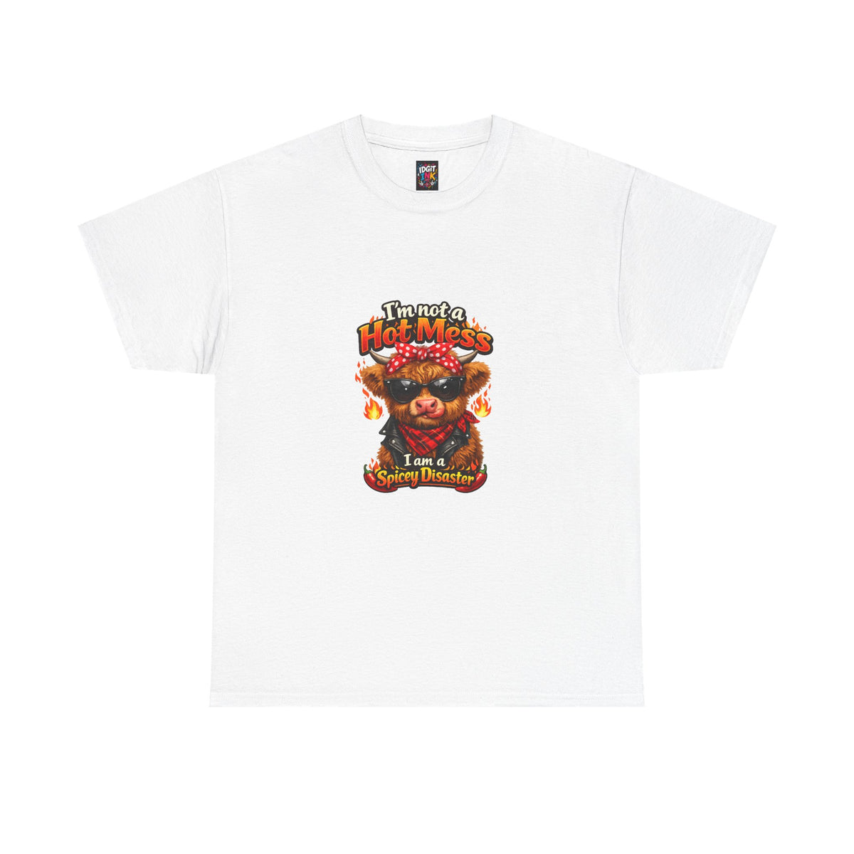 Hot Mess Tee product image 1 | Idgit Ink