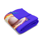 Home Run Baseball Fleece — Cozy Fleece Blanket product image 11 | Idgit Ink