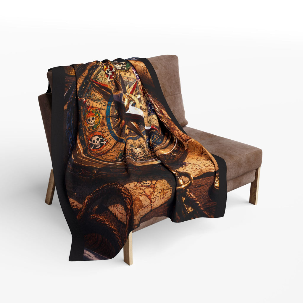 Compass Fleece Blanket