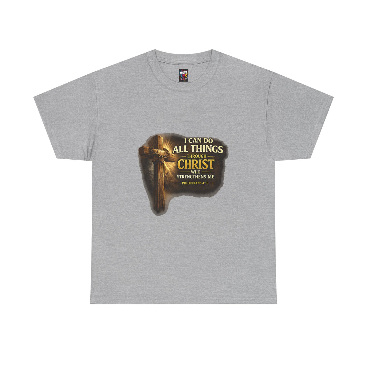 Philippians 4:13 Christian Faith Tee