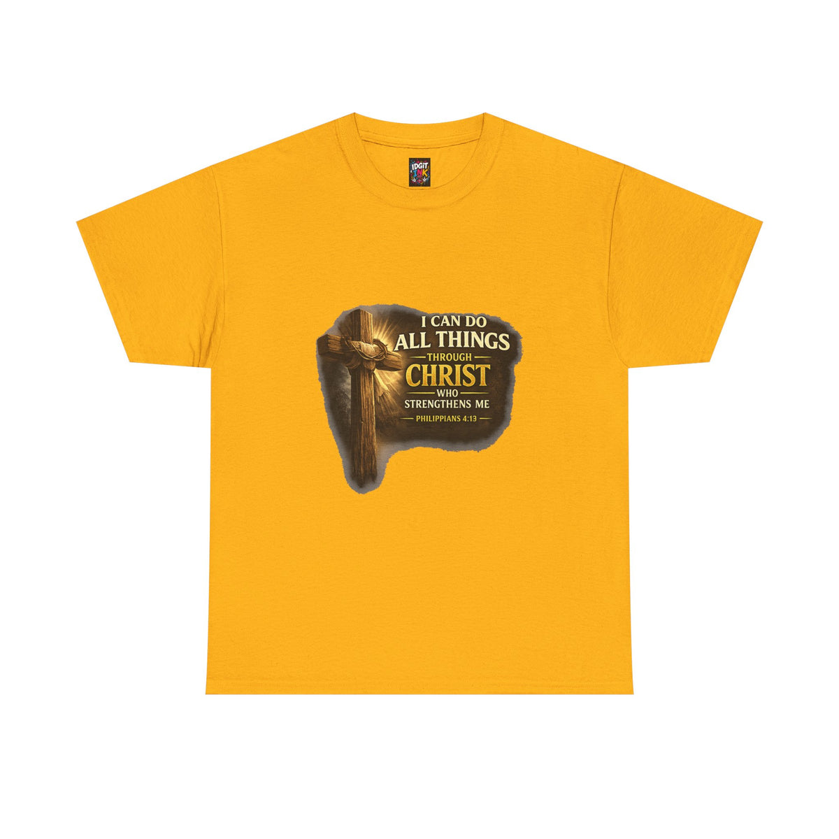 Philippians 4:13 Christian Faith Tee