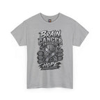 Brain Cancer Awareness T-Shirt – Hope Ribbon Graphic Tee