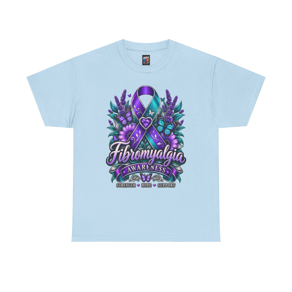 Fibromyalgia Awareness Ribbon Tee