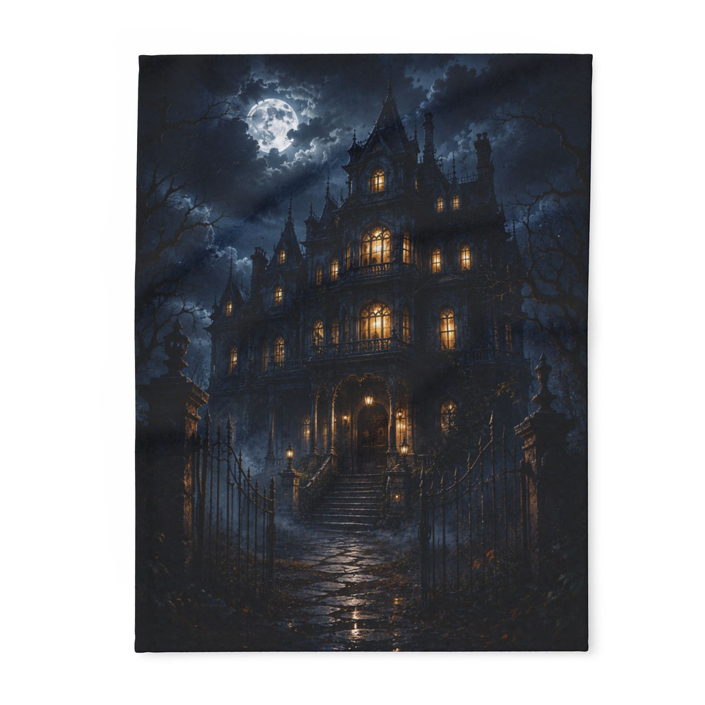 Haunted Mansion Fleece Blanket