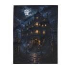 Haunted Mansion — Cozy Fleece Blanket product image 1 | Idgit Ink