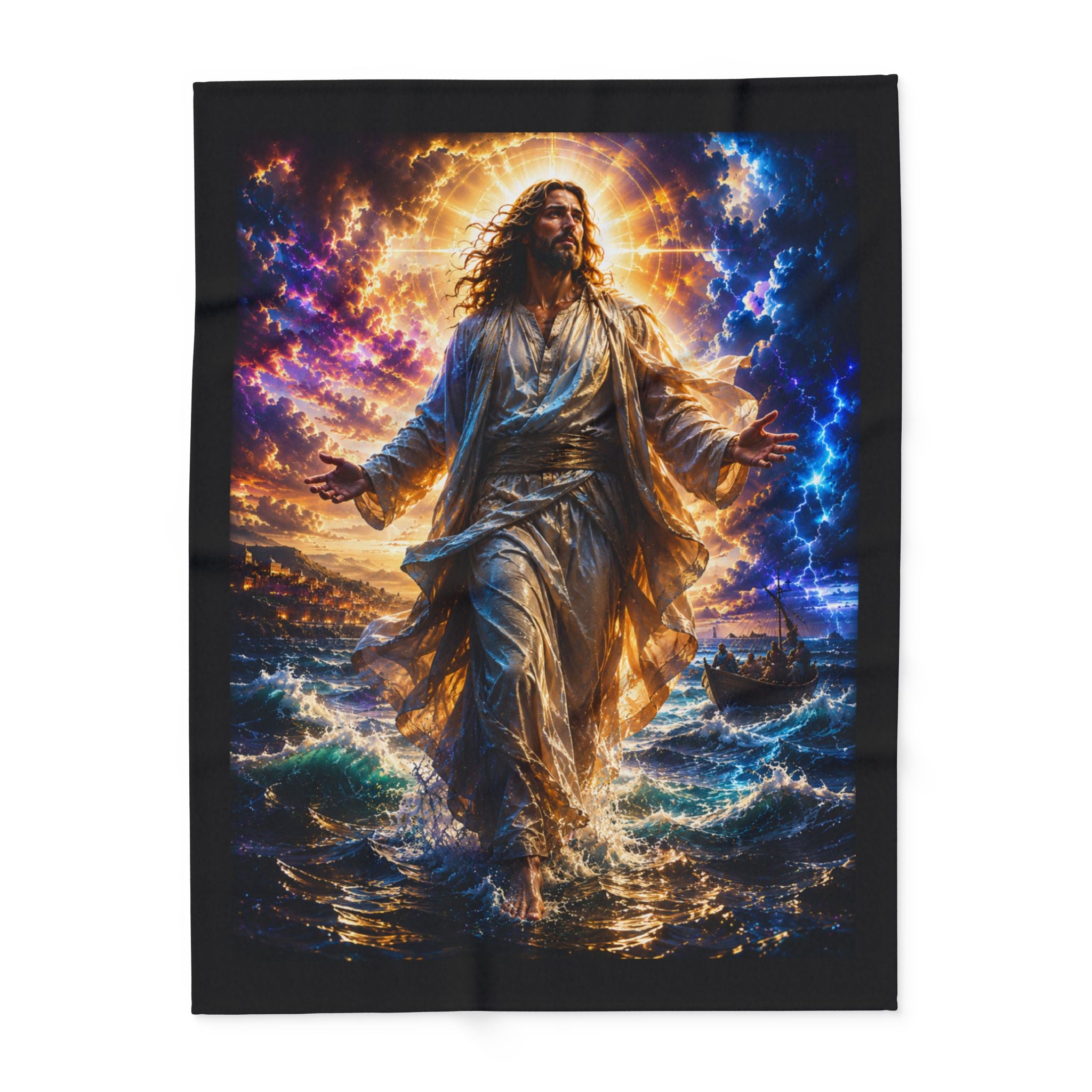 Jesus Fleece Blanket