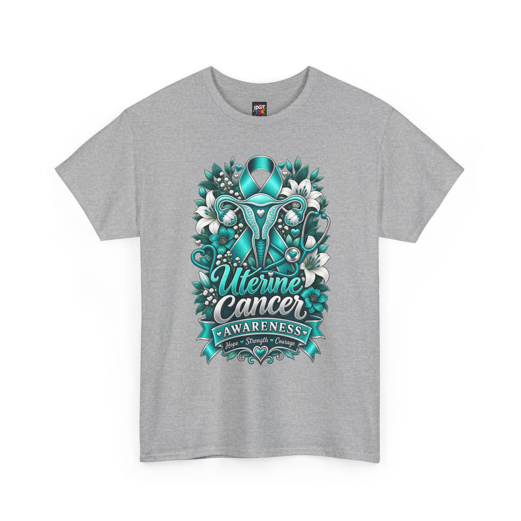 Uterine Cancer Awareness Ribbon