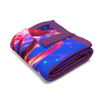 Superhero Girl Arctic — Cozy Fleece Blanket
