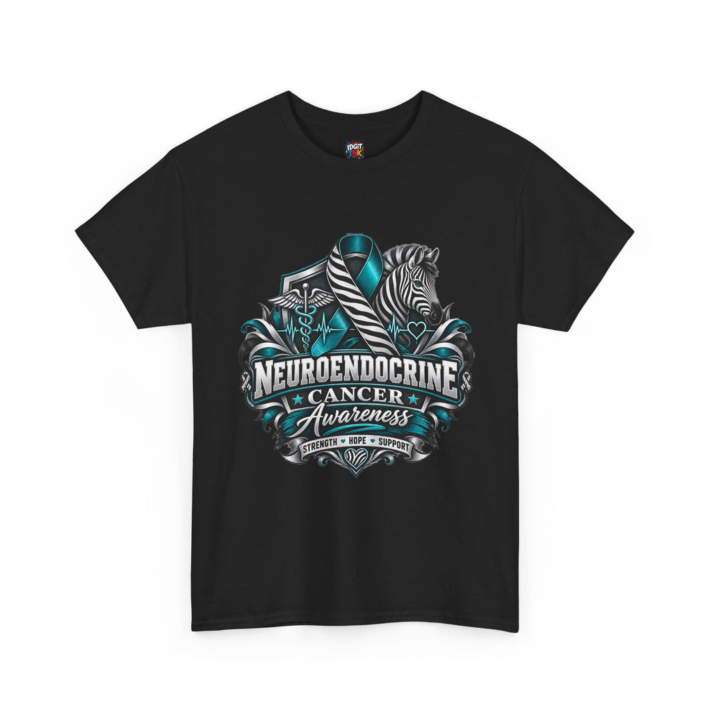 Neuroendocrine Cancer Awareness  Teal Ribbon Support Tee