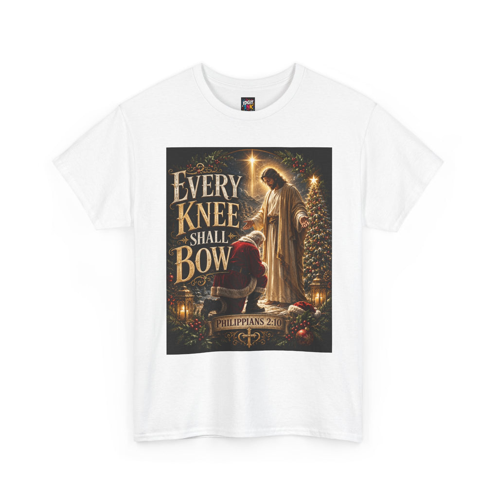 Every Knee Shall Bow Christian T‑Shirt