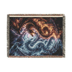 Fantasy Dragon — Woven Throw Blanket product image 10 | Idgit Ink