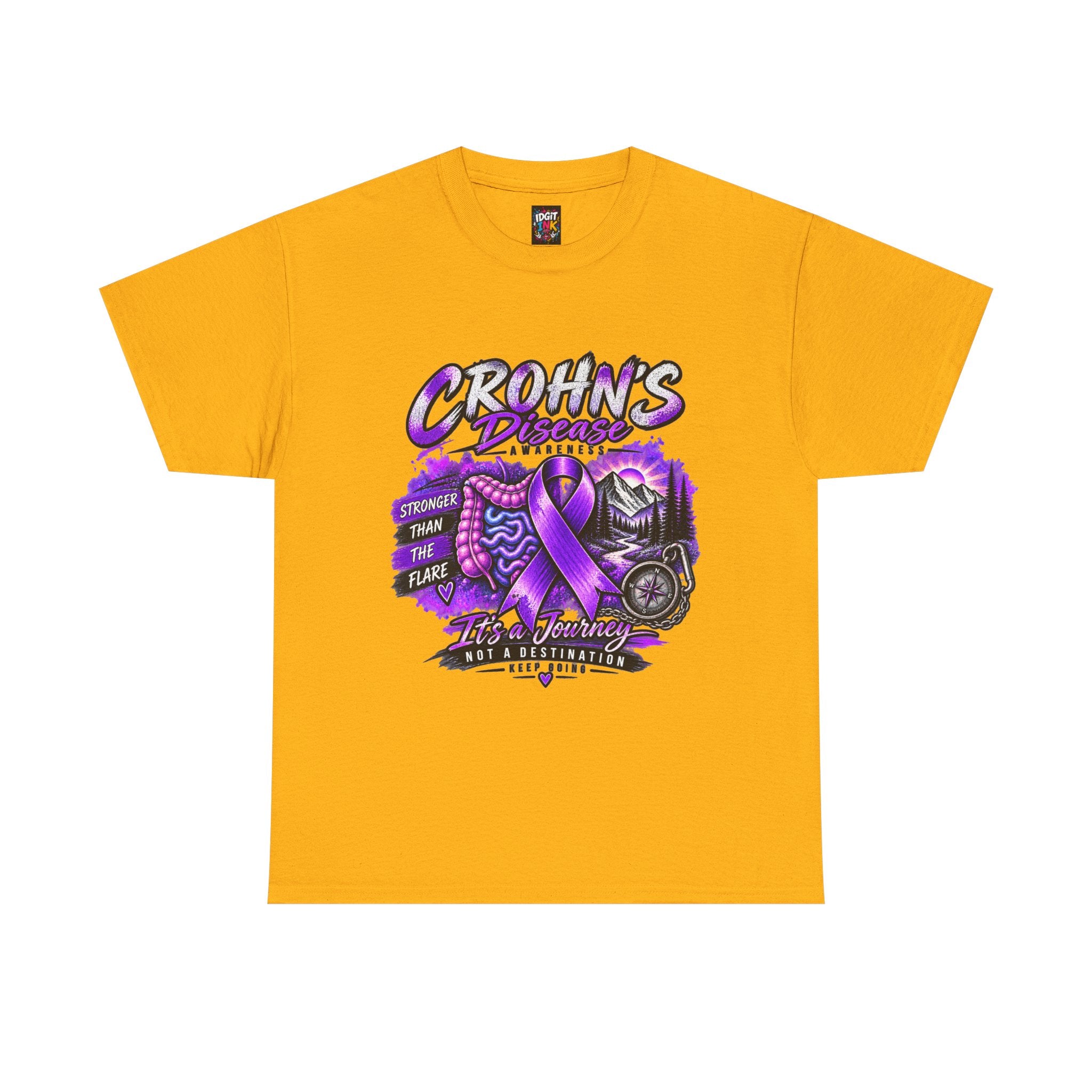 Crohn's Disease Awareness Support T-shirt
